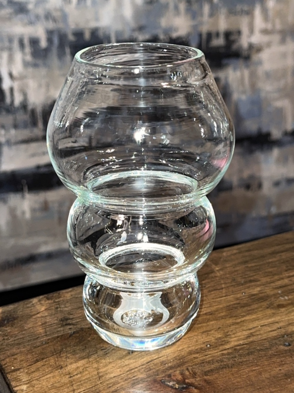 Pretentious Beer Glass Company Hand Blown PBGC Beer Glass Cup
